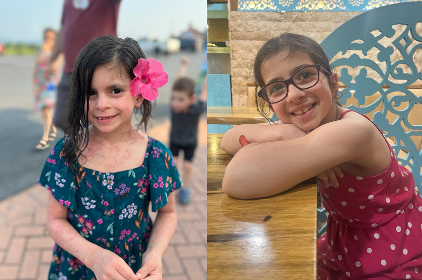 Yasmeen and to her right is Dalia Qasasfa